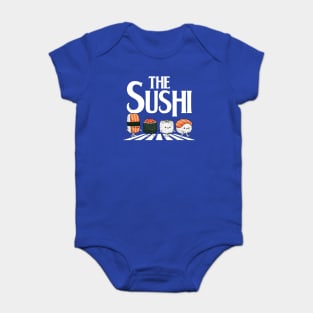 Sushi Stride: Roll Across the Road Baby Bodysuit